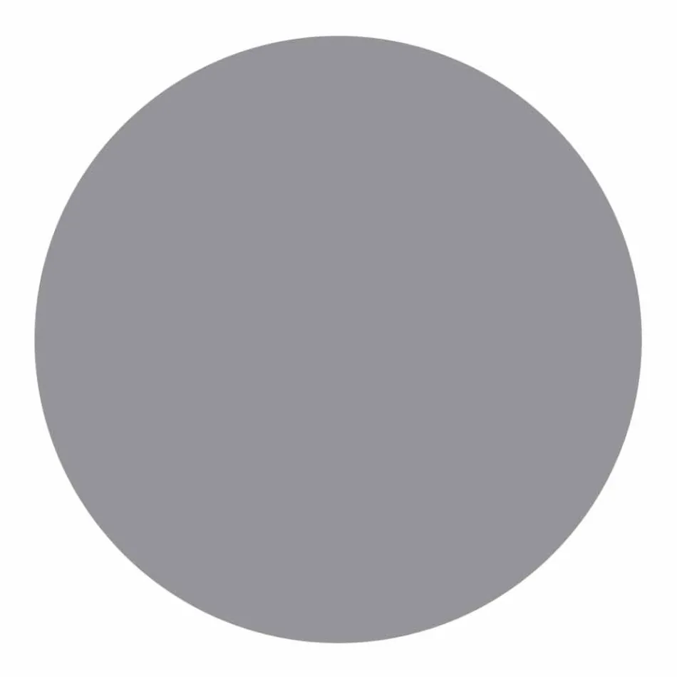 Grande horloge murale ronde en bois de couleur minable - Mécanisme Viadurini