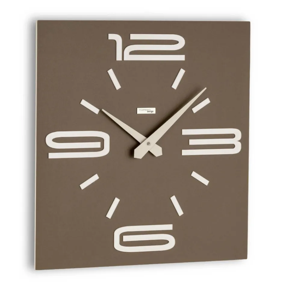 Horloge en méthacrylate coloré et PVC semi-mousse Made in Italy - Riche Viadurini