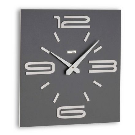 Horloge en méthacrylate coloré et PVC semi-mousse Made in Italy - Riche Viadurini