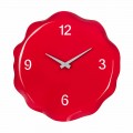 Horloge au design unique en plexiglas blanc, rouge ou noir - Frappo