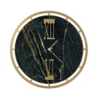 Horloge en fer à 3 aiguilles fabriquée en Italie - Étoile Viadurini