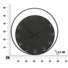 Horloge Murale Ronde Diamètre 60 cm Fer Moderne - Beatrix Viadurini