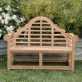 Banc d'extérieur entièrement en teck - Arrivée