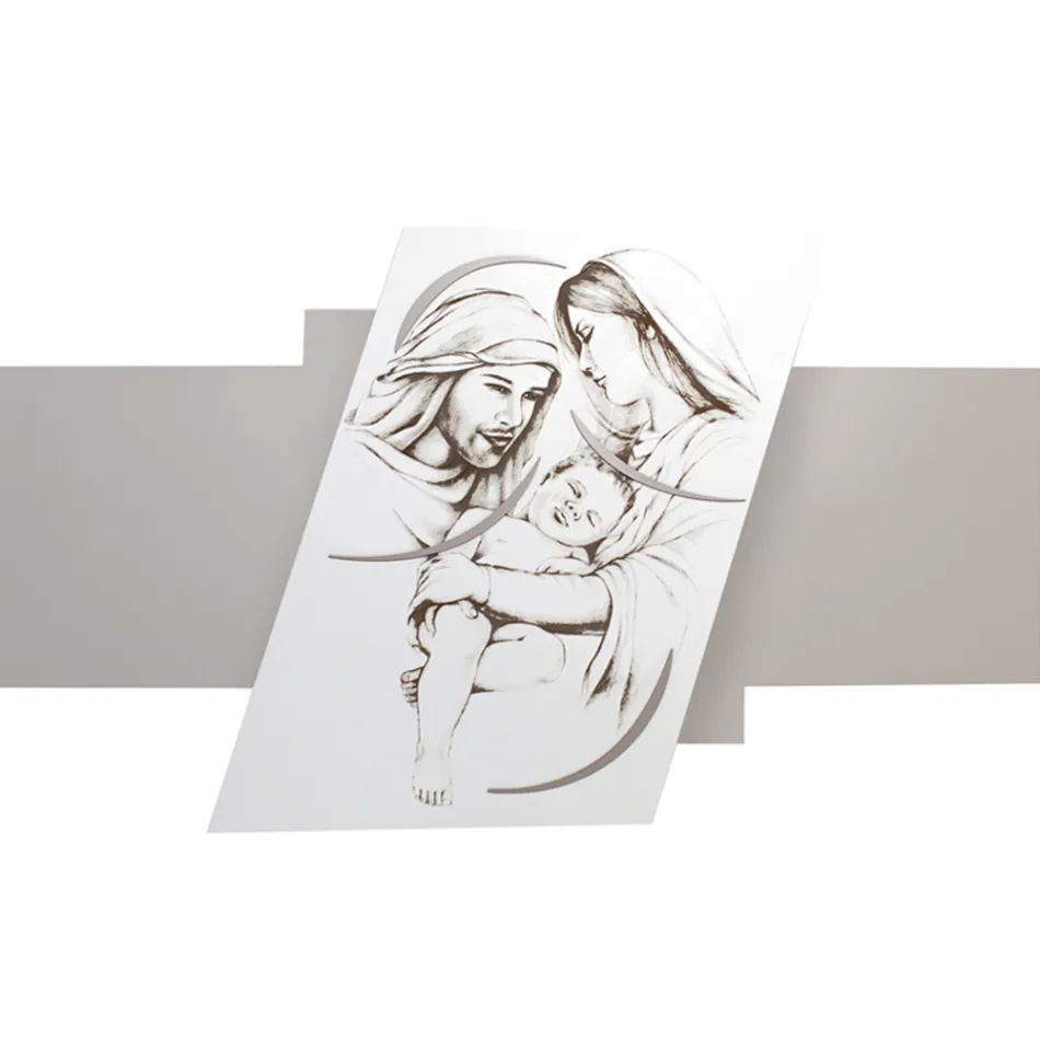 Panneau avec la famille gravée au laser Made in Italy - Micky Viadurini