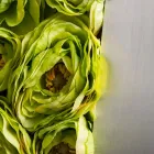 Panneau mural décoratif avec fleurs artificielles fabriqué en Italie - Nunco Viadurini