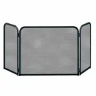 Pare-étincelles à 3 portes en métal Made in Italy - Chat Viadurini