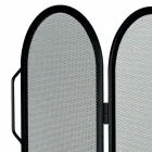 Pare-étincelles avec 6 portes en métal fabriqué en Italie - Cheval Viadurini