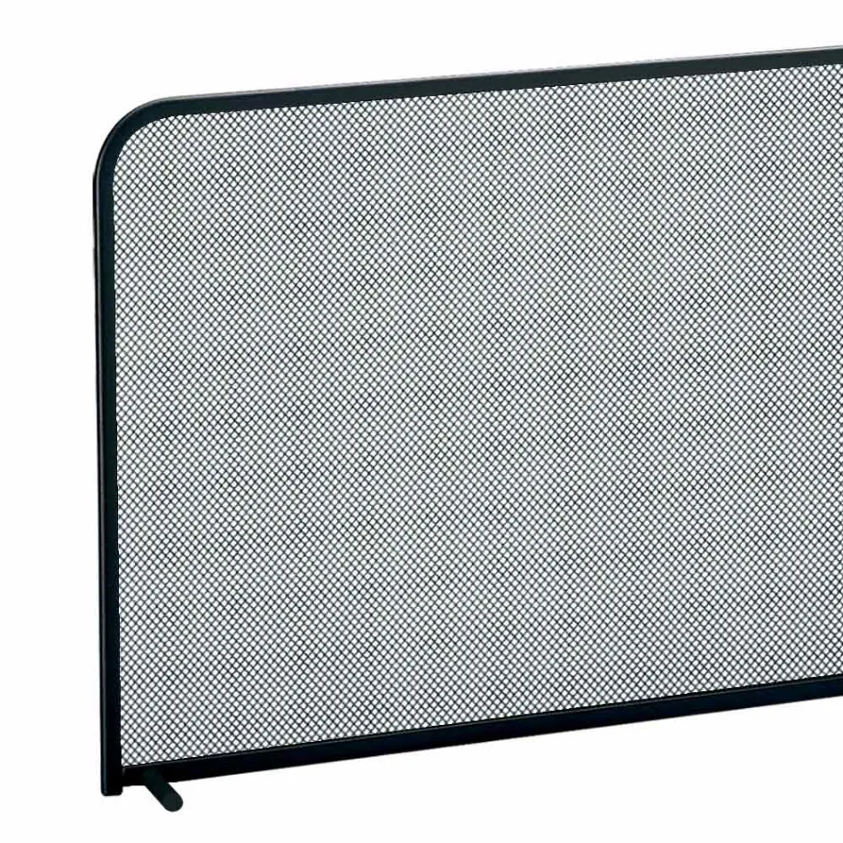 Pare-étincelles avec pieds en métal fabriqué en Italie - Hamster Viadurini