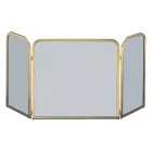 Pare-étincelles en laiton et maille noire en différentes tailles fabriqué en Italie - Iguana Viadurini