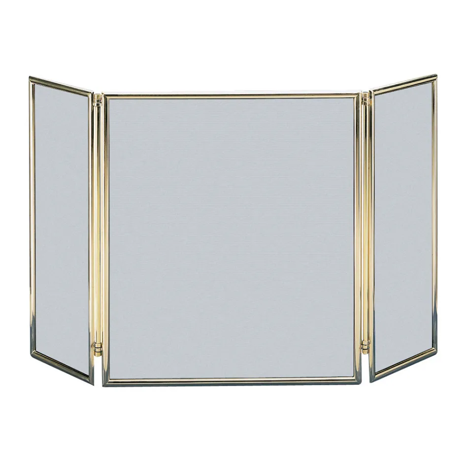 Pare-étincelles rectangulaire à fine maille noire fabriqué en Italie - Requin Viadurini