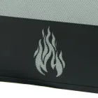 Protection de poêle avec 3 portes métalliques Made in Italy - Cigno Viadurini