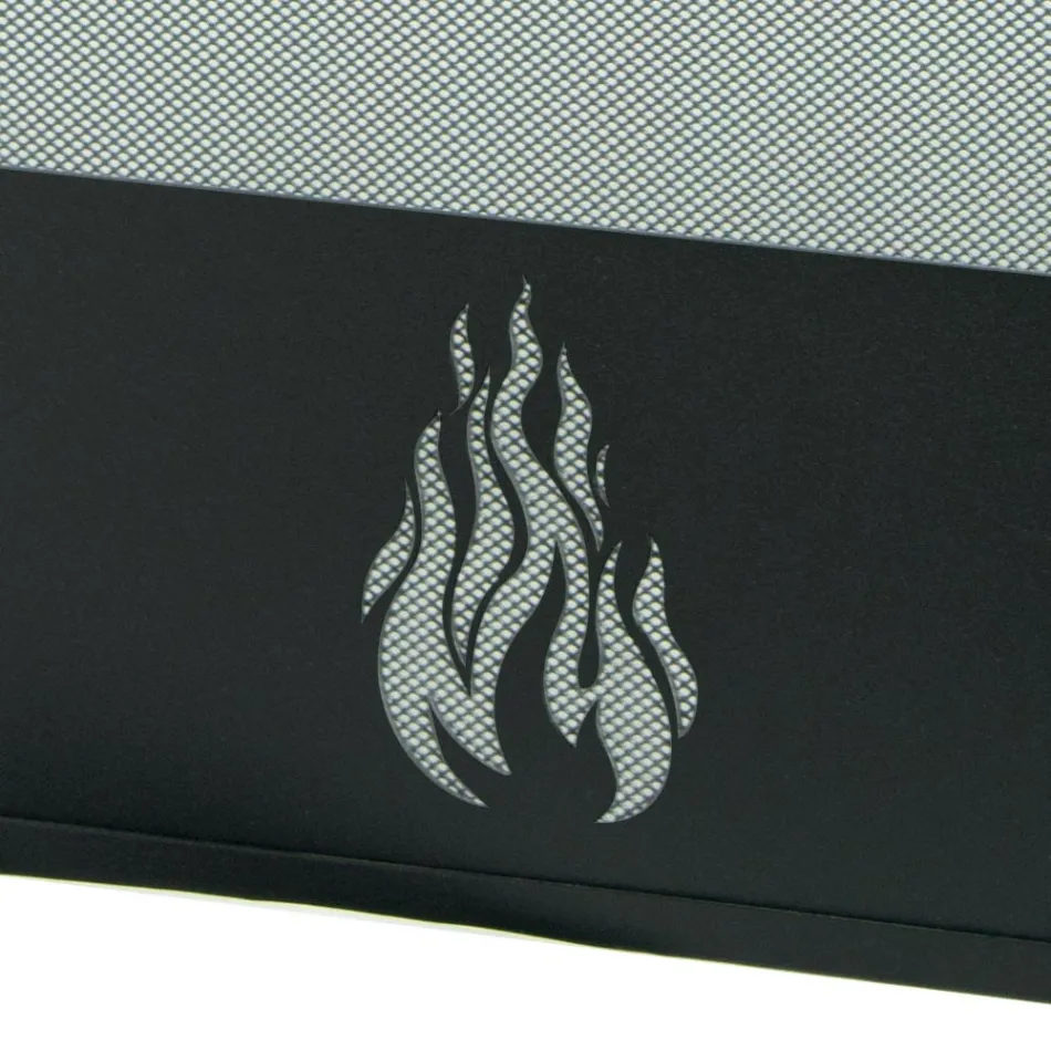 Protection de poêle avec 3 portes métalliques Made in Italy - Cigno Viadurini