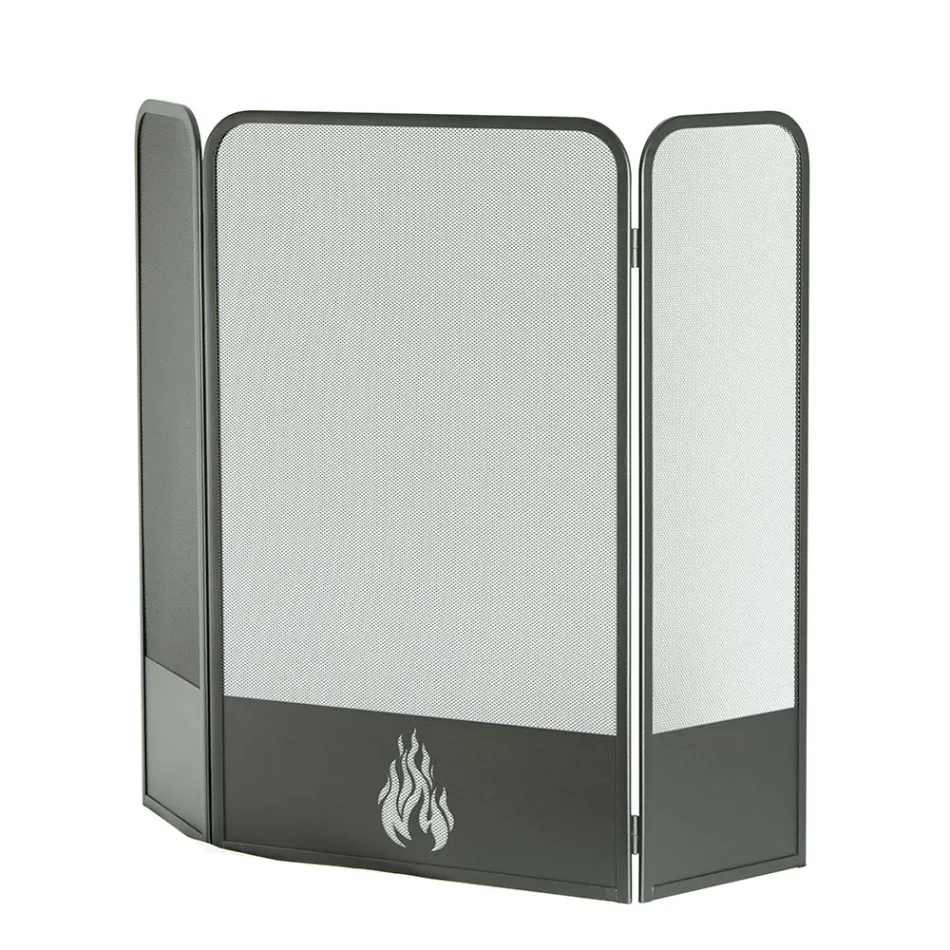 Protection de poêle avec 3 portes métalliques Made in Italy - Cigno Viadurini