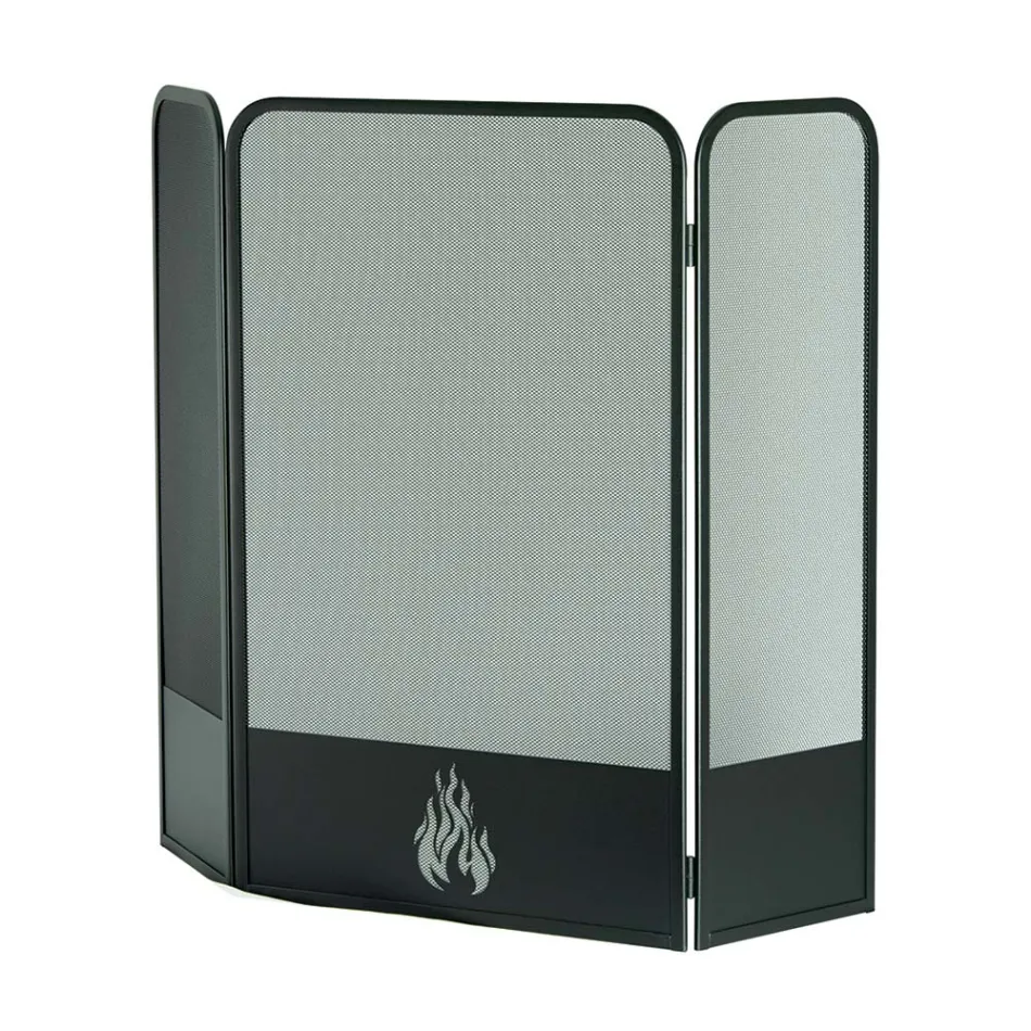 Protection de poêle avec 3 portes métalliques Made in Italy - Cigno Viadurini