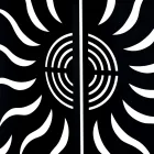 Protection de Poêle Courbée avec 2 Portes en Métal Fabriquée en Italie - Canard Viadurini