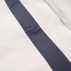 Parure de lit 100 % coton et 10 % satin de coton avec 1 taie d'oreiller - Détail Viadurini