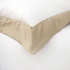 Parure de lit 100 % coton et 10 % satin de coton avec 1 taie d'oreiller - Détail Viadurini