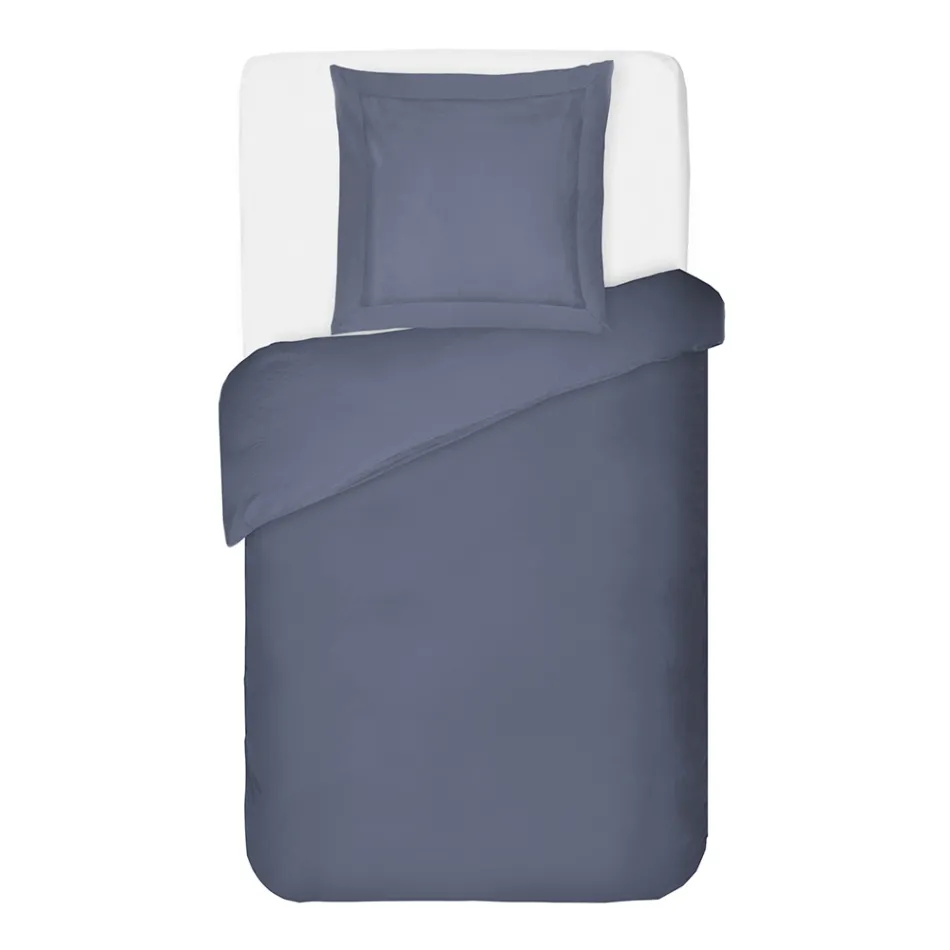 Parure de lit 100 % satin de coton avec 1 taie d'oreiller fabriquée en Italie - Fluffy Viadurini