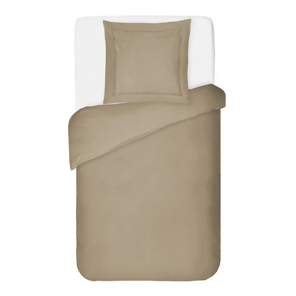 Parure de lit 100 % satin de coton avec 1 taie d'oreiller fabriquée en Italie - Fluffy Viadurini