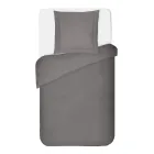 Parure de lit 100 % satin de coton avec 1 taie d'oreiller fabriquée en Italie - Fluffy Viadurini