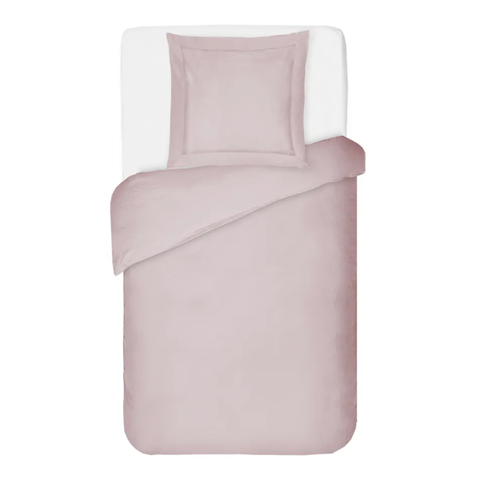 Parure de lit 100 % satin de coton avec 1 taie d'oreiller fabriquée en Italie - Fluffy Viadurini