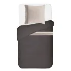 Parure de lit 90% coton et 10% lin avec 1 taie d'oreiller Fabriquée en Italie - Nestlé Viadurini