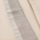 Parure de lit 90% coton et 10% lin avec 2 taies d'oreiller Fabriquée en Italie - Nestlé Viadurini