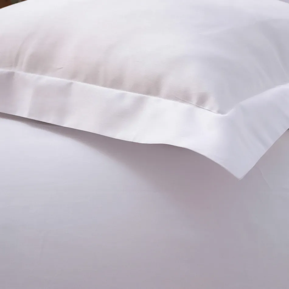 Parure de lit double en satin 100 % coton fabriqué en Italie - Fluffy Viadurini