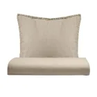 Parure de lit simple en pur coton teint en pièce avec 1 taie d'oreiller - Délicatesse Viadurini