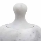 Pilon Casse-Noisette en Marbre Blanc de Carrare Fabriqué en Italie - Cullio Viadurini