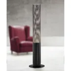 Lampadaire avec diffuseur en métal perforé Made in Italy - Come Viadurini