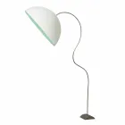 Lampadaire moderne H210cm In-es.artdesign Nébulite colorée Half Moon Viadurini