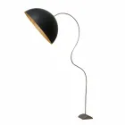Lampadaire moderne H210cm In-es.artdesign Nébulite colorée Half Moon Viadurini