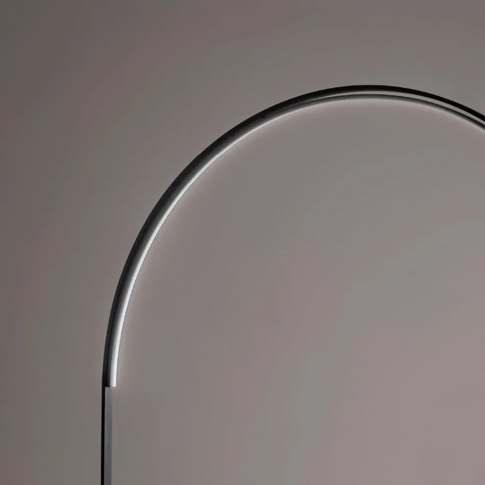 Lampadaire moderne avec lumière LED dimmable en métal peint - Picea Viadurini