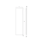 Plaque radiante en acier au carbone avec système électrique fabriquée en Italie - Bigne Viadurini