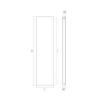 Plaque Radiante avec Système Mixte en Acier au Carbone Fabriquée en Italie - Bigne Viadurini