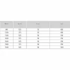 Plaque radiante électrique au design moderne jusqu'à 1000 W - Livre Viadurini