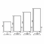 Radiateur mural moderne à plaques radiantes électriques jusqu'à 1000 W - plié Viadurini