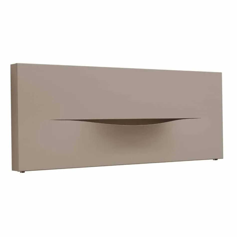 Plaque radiante hydraulique de conception horizontale en acier jusqu'à 820 W - Coupe Viadurini