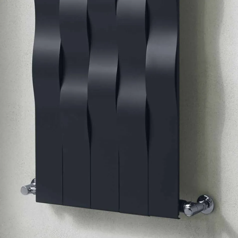 Plaque radiante en acier à 5 barres de conception verticale jusqu'à 1003 watts - River Viadurini