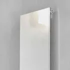 Plaque radiante électrique verticale en acier inoxydable Reflex Design 1000 W - Ice Viadurini