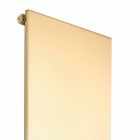 Plaque radiante verticale en or Design moderne Fine jusqu'à 595 W - Glace Viadurini