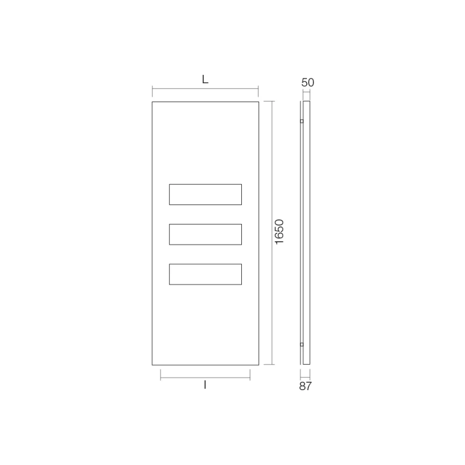 Plaque chauffante hydraulique en acier au carbone fabriquée en Italie - Confite Viadurini