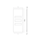 Plaque chauffante en acier au carbone mixte fabriquée en Italie - Confite Viadurini