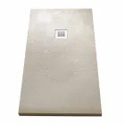 Receveur de douche rectangulaire moderne 160x80 en résine effet pierre - Domio Viadurini