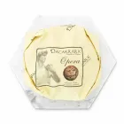 Assiette Hexagonale Design en Marbre de Carrare Blanc Fabriqué en Italie - Sintia Viadurini