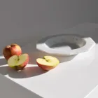 Assiette creuse en marbre satiné fabriquée en Italie - Yutaro Viadurini
