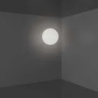 Plafonnier Slide Globo (Wall) en polyéthylène fabriqué en Italie Viadurini