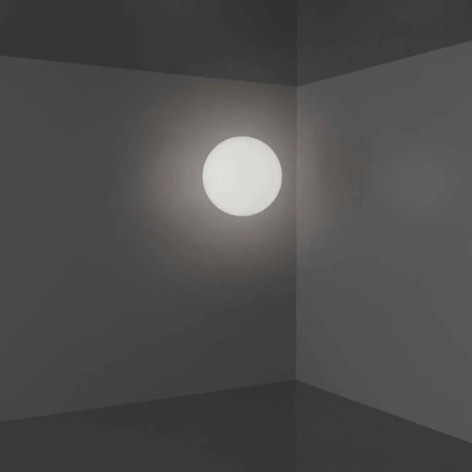 Plafonnier Slide Globo (Wall) en polyéthylène fabriqué en Italie Viadurini