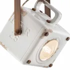lampe de plafond de plafond Spot carré orientable millésime Kaylee Viadurini